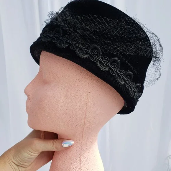 Ladies vintage hat - Picture 3 of 7